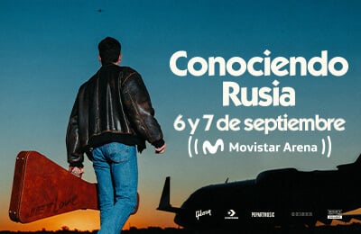 Beneficio ¡Participá por dos entradas para el recital de Conociendo Rusia en el Movistar Arena! de Soci@s