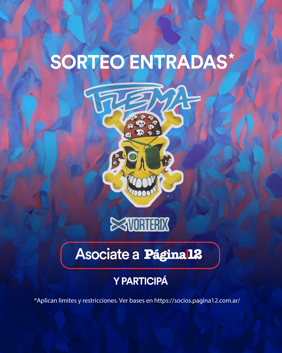 Beneficio ¡Participa por un par de entradas para Flema en el Teatro Vorterix! de Soci@s