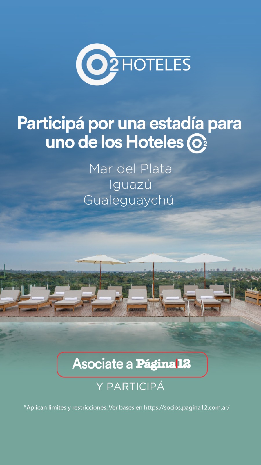 Beneficio ¡Participa por una estadía para uno de nuestros hoteles! de Soci@s