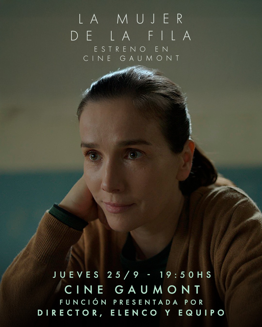 Beneficio ¡Participa por un par de entradas para la avant premiere de La Mujer en La Fila en el Cine Gaumont! de Soci@s