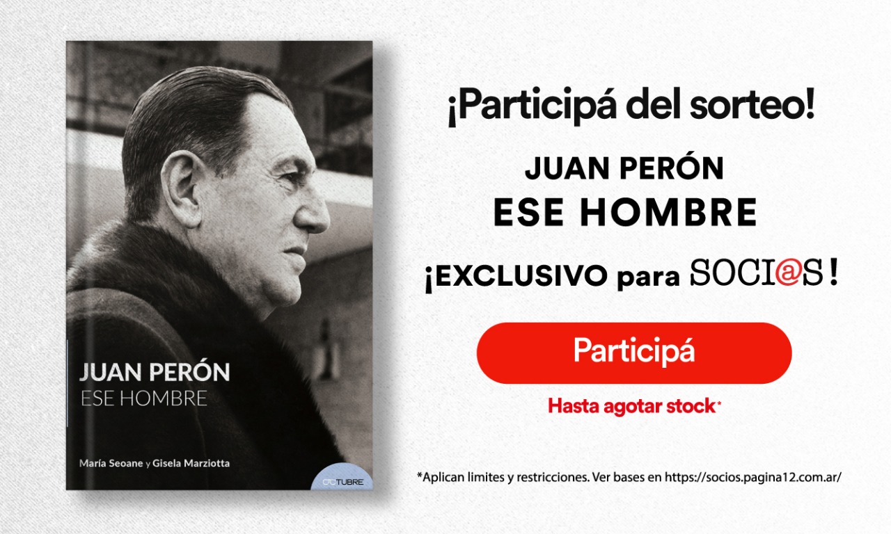 Beneficio ¡Participá por el libro Juan Perón. Ese hombre! de Soci@s