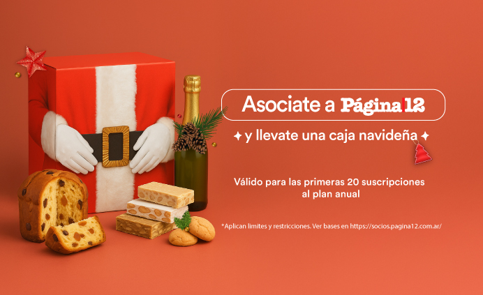Beneficio ¡Suscribite al Plan Anual de Página|12 y llevate una caja navideña! de Soci@s